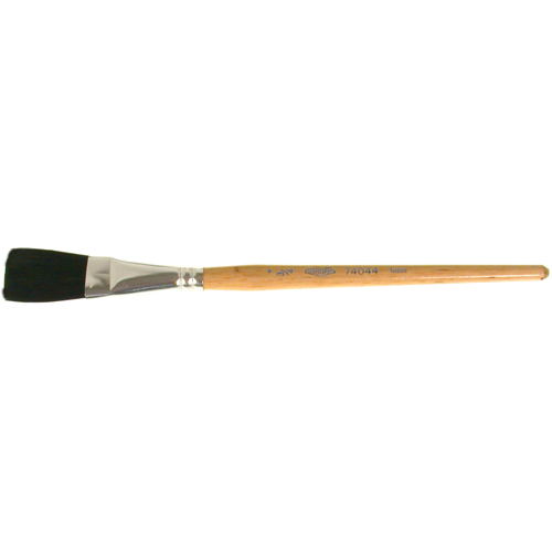 One Stroke Paint Brush, 3/4" Brush Width, Ox Hair, Wood Handle OSI Industrial Sales