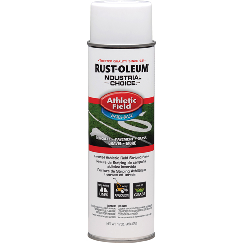 Industrial Choice&reg; AF1600 Athletic Field Striping Paint, White, 17 oz., Aerosol Can OSI Industrial Sales
