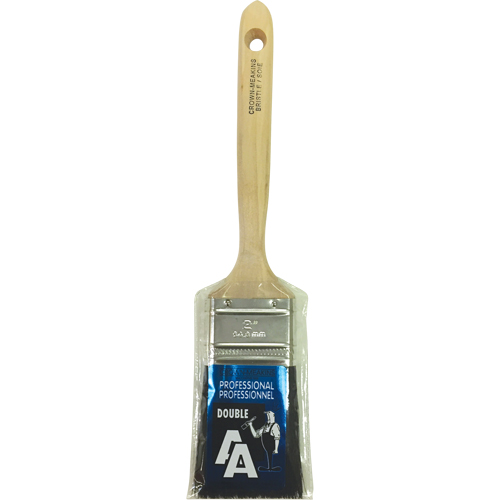 Pinceau &agrave; soies droites, Soies, Manche Bois, Largeur de 2" OSI Industrial Sales