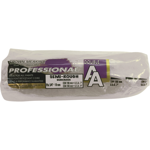 Manchon de rouleau &agrave; peinture synth&eacute;tique professionnel AA, Nap 19 mm (3/4"), 240 mm (9-1/2") l OSI Industrial Sales