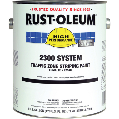 2300 System Traffic Zone Striping Paint, Yellow, 5 gal., Gallon OSI Industrial Sales