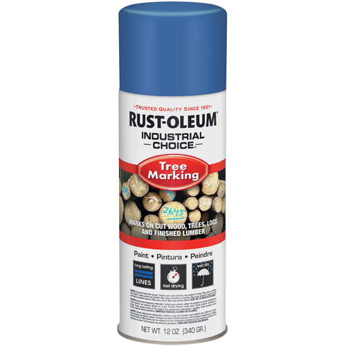 Peinture pour le marquage des arbres Industrial Choice T1600, Bleu, 16 oz OSI Industrial Sales