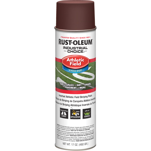 AF1600 Athletic Field Striping Paint, Red, Aerosol Can OSI Industrial Sales