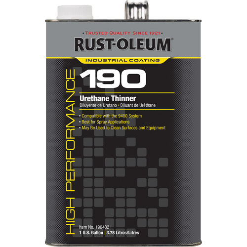190 Urethane Thinner, Gallon, 1 gal. OSI Industrial Sales