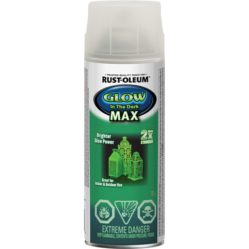 Peinture phosphorescente sp&eacute;cialis&eacute;e Max, Canette a&eacute;rosol, Transparent OSI Industrial Sales