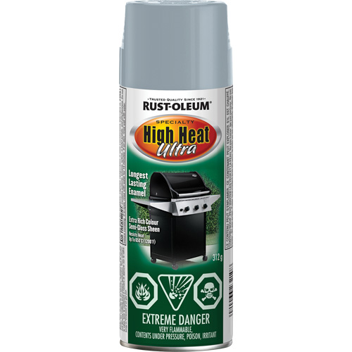 Specialty High Heat Ultra Enamel Spray Paint, Aerosol Can, Silver OSI Industrial Sales