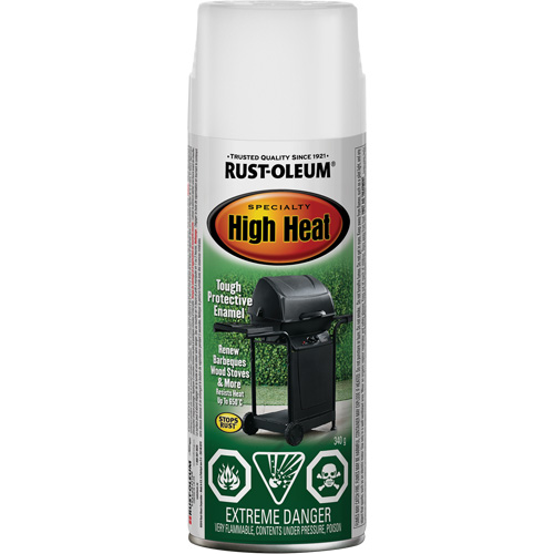 Specialty High Heat Enamel Spray Paint, Aerosol Can, White OSI Industrial Sales