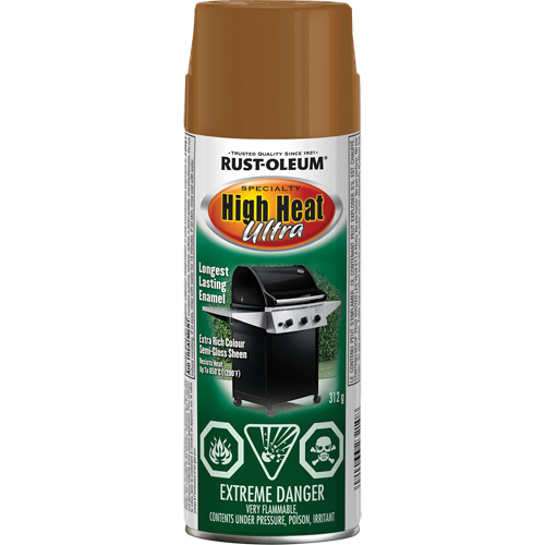 Specialty High Heat Ultra Enamel Spray Paint, Aerosol Can, Aged Copper OSI Industrial Sales