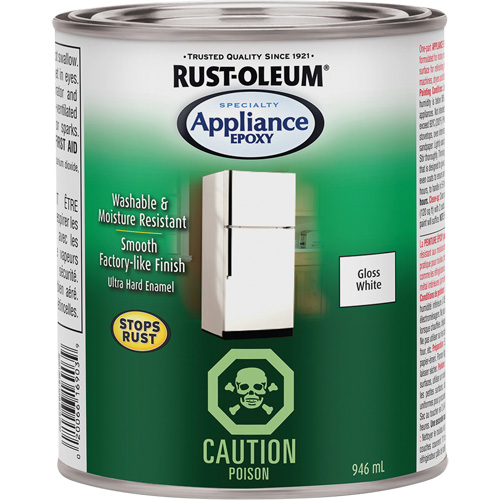 Specialty Appliance Epoxy, 946 ml, Can, White OSI Industrial Sales