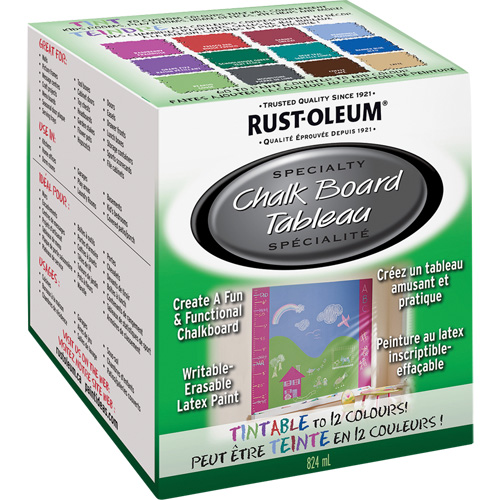 Specialty Chalk Board Paint, 824 ml, Kit, Tint Base OSI Industrial Sales
