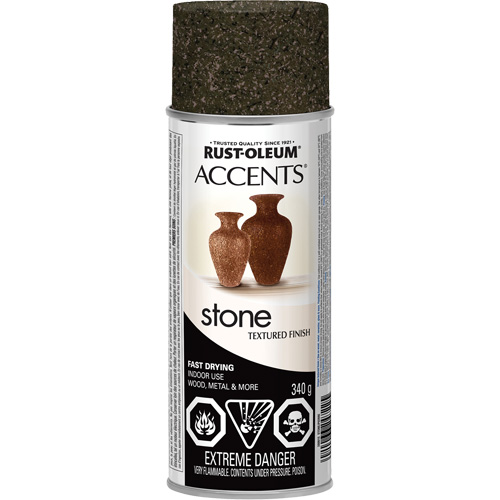 Accents&reg; Stone Creations Spray Paint, Aerosol Can, Granite Stone OSI Industrial Sales