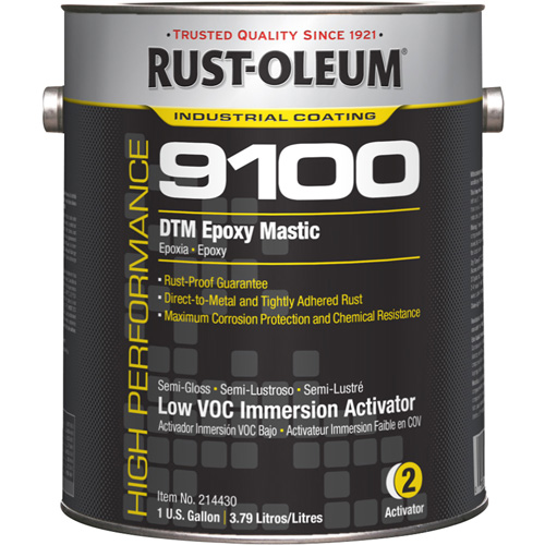 Activateur (250 COV) pour l'immersion du mastic &eacute;poxydique DTM du syst&egrave;me 9100, Gallon OSI Industrial Sales