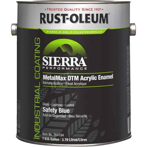 &eacute;mail acrylique DTM Sierra Performance MetalMax Plus, Gallon, Bleu OSI Industrial Sales