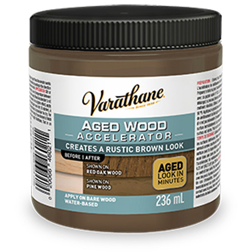 Acc&eacute;l&eacute;rateur de vieillissement du bois Varathane, 236 ml, Canette, Brun OSI Industrial Sales