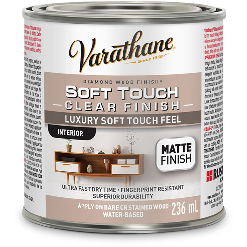 Varathane&reg; Diamond Wood Finish&reg; Coating, 236 ml, Clear, Matte OSI Industrial Sales