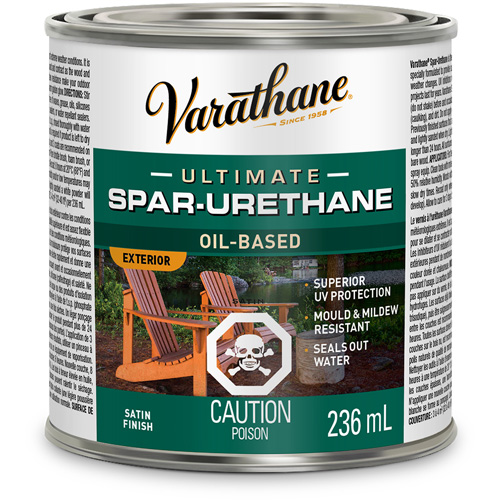 Fini diamant pour bois Varathane ext&eacute;rieur, 236 ml, Transparent, Satin OSI Industrial Sales