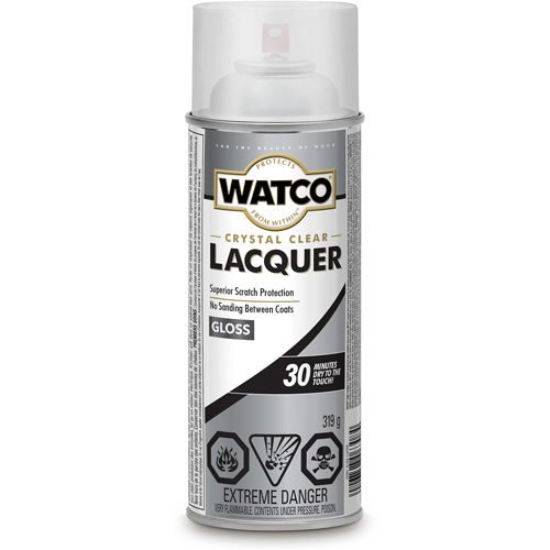 Laque pour bois Watco, 319 g, Transparent, Brillant OSI Industrial Sales