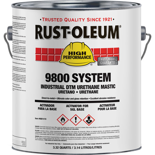 Activateur pour le syst&egrave;me de mastic &agrave; lur&eacute;thane 9800 DTM, 1 gal. OSI Industrial Sales