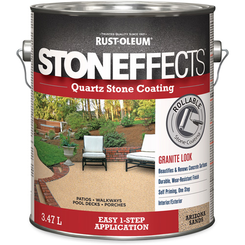Stoneffects Quartz Stone Coating, 3.78 L, Water-Based, Textured, Beige OSI Industrial Sales