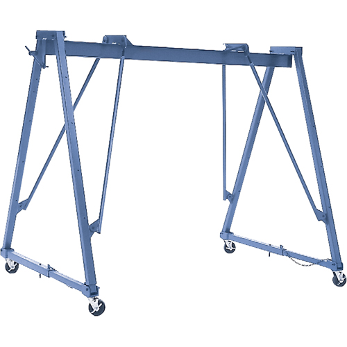Adjustable Gantry Cranes, 10' L, 2000 lbs. (1 tons) Capacity OSI Industrial Sales