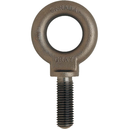 Eye Bolts, Uncoated Natural Finish, 4000lbs. (2 tons) Capacity OSI Industrial Sales