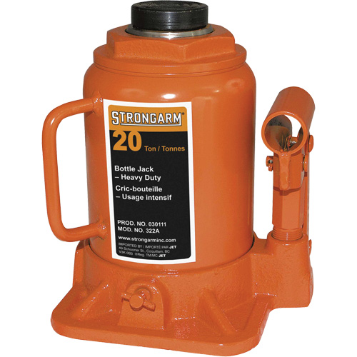 322A Bottle Jack, 20 Ton(s), 14-3/4" Raised Height OSI Industrial Sales