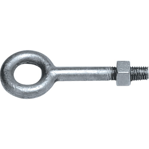 Eye Bolts, 1/2" Dia., 1-" L, Galvanized, 2200 lbs. (1.1 tons) Capacity OSI Industrial Sales