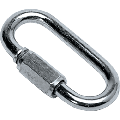 Zinc-Plated Quick Link, 880 lbs. (0.44 tons), 1/4" OSI Industrial Sales