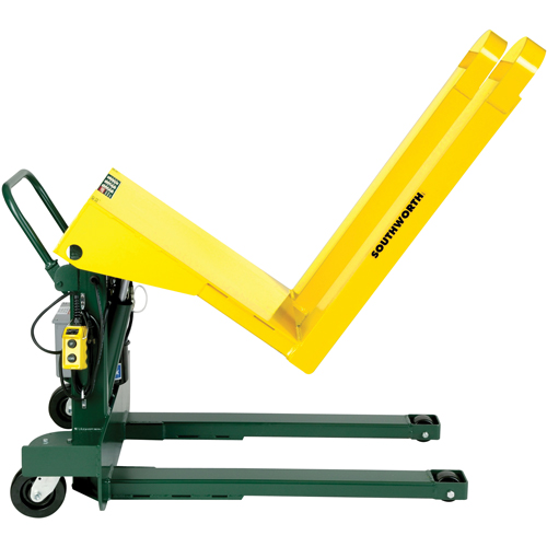 Portable Hydraulic E-Z Reach Tilter, 85° Tilt, 4000 lbs. Capacity, 40" L x 25-1/2" W OSI Industrial Sales