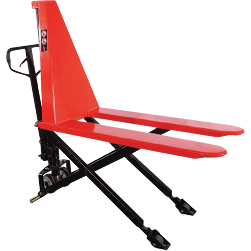 EMSL22N Manual Scissor Skid Lift, 46"L x 27"W, Steel, 2200 lbs. Capacity OSI Industrial Sales