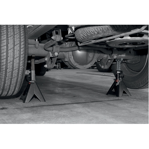 Jack Stands, Locking Pin, 3 tons Capacity, 11-4/5" - 17-9/10" H OSI Industrial Sales