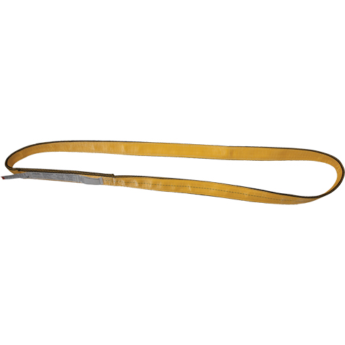 &eacute;lingues de levage en nylon, Pli Simple, Sans fin, Type 5, 3" la x 3' lo, Limite de charge verticale 9400 lb OSI Industrial Sales