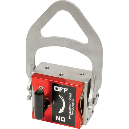 Dynamic Lift Magnets, 334 Holding Cap., 6-1/2" L x 4" W x 9-1/4" H OSI Industrial Sales