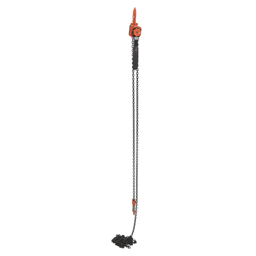 Mini palan &agrave; levier, Lev&eacute;e 20', Cabacit&eacute; 1000 lb (0,5 tonne), Chaîne en Acier OSI Industrial Sales