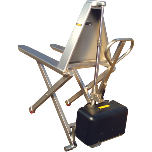 Leveur &eacute;lectrique &eacute;lev&eacute;e en acier inoxydable, SSTHL27E, Acier inoxydable, Capacit&eacute; de 2200 lb OSI Industrial Sales