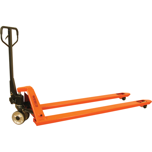 Long Fork Pallet Truck, 70" L x 27" W, 4400 lbs. Capacity OSI Industrial Sales