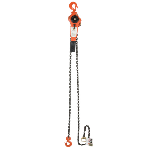 Palan &agrave; levier, Lev&eacute;e 5', Cabacit&eacute; 3000 lb (1,5 tonne), Chaîne en Acier alli&eacute; OSI Industrial Sales