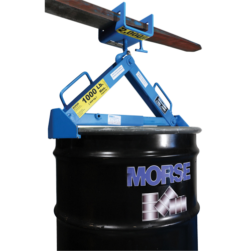 Crochet &agrave; installer sur fourche, Ouverture des fourches 5-1/2" x 1-9/16" OSI Industrial Sales