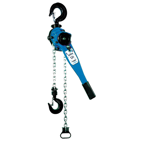 Bravo&reg; Lever Chain Hoist, 20' Lift, 1500 lbs. (0.75 tons) Capacity, Grade 80 Chain OSI Industrial Sales