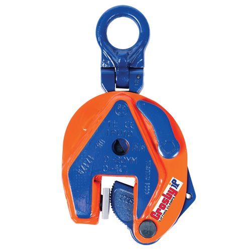 IPU10 Universal Lifting Clamp, 12000 lbs. (6 tons), 0" - 2" Jaw Opening OSI Industrial Sales