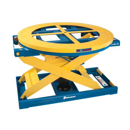 Positionneur pour palette &agrave; nivellement automatique EZ X Loader, 43" lo x 43" la, Capacit&eacute; 4000 lb OSI Industrial Sales