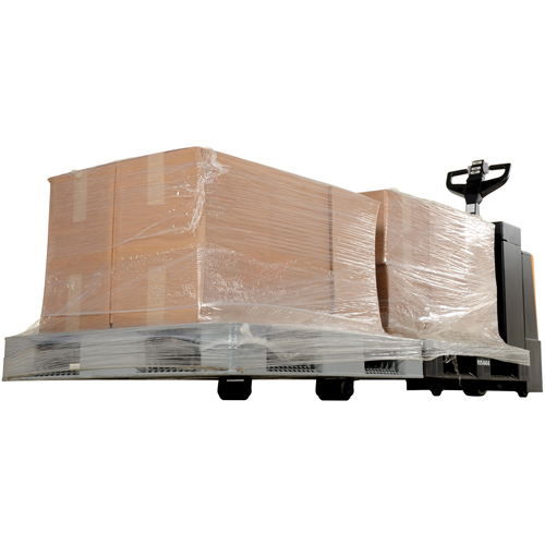 Fully Powered Electric Pallet Truck With  Stand-On Platform, 4500 lbs. Cap., 96" L x 30" W OSI Industrial Sales
