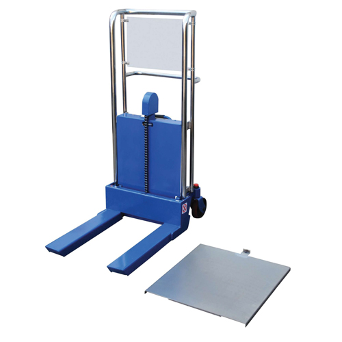 Hefti-Lift Load Stacker, Foot Pump Operated, 880 lbs. Capacity, 35" Max Lift OSI Industrial Sales