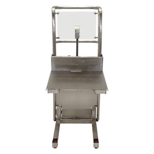 Hefti-Lift Load Stacker, Foot Pump Operated, 450 lbs. Capacity, 45-5/8" Max Lift OSI Industrial Sales