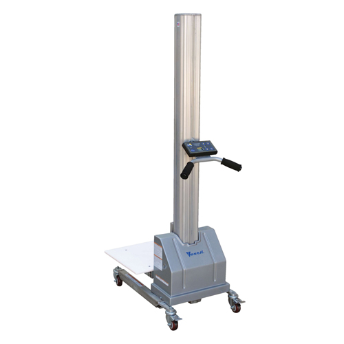 Quick Lift Stacker, Electric Operated, 175 lbs. Capacity, 57" Max Lift OSI Industrial Sales
