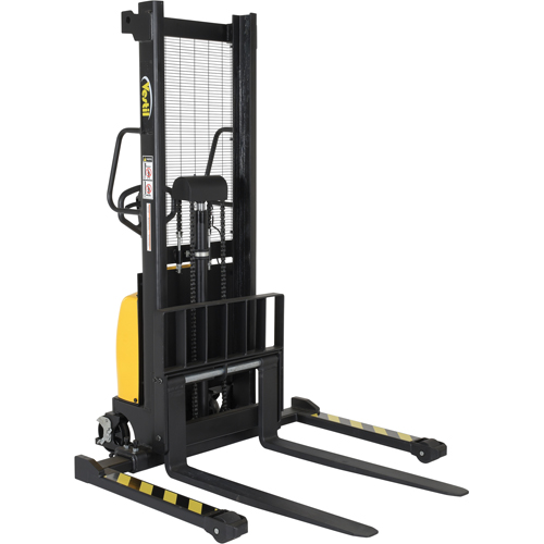 Gerbeur pour chariot &eacute;l&eacute;vateur, Fonctionnement &eacute;lectrique, Capacit&eacute; 2000 lb, Lev&eacute;e max 63" OSI Industrial Sales
