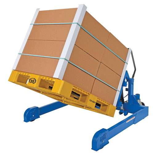 Straddled Ergonomic Tilter, 90° Tilt, 4000 lbs. Capacity, 72-13/16" L x 57-1/4" W x 29-1/4" H OSI Industrial Sales