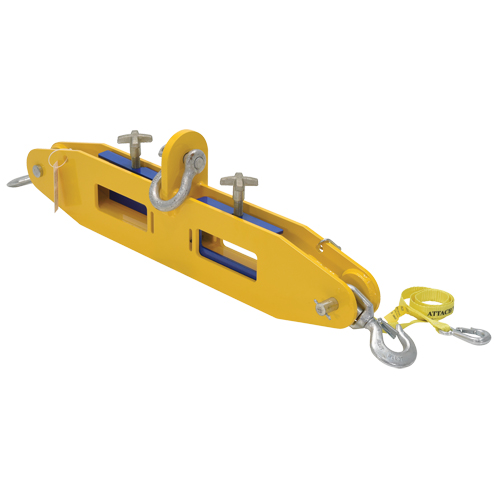 Poutre de levage pour chariot &eacute;l&eacute;vateur, Ouverture des fourches 7" x 2-1/2" OSI Industrial Sales