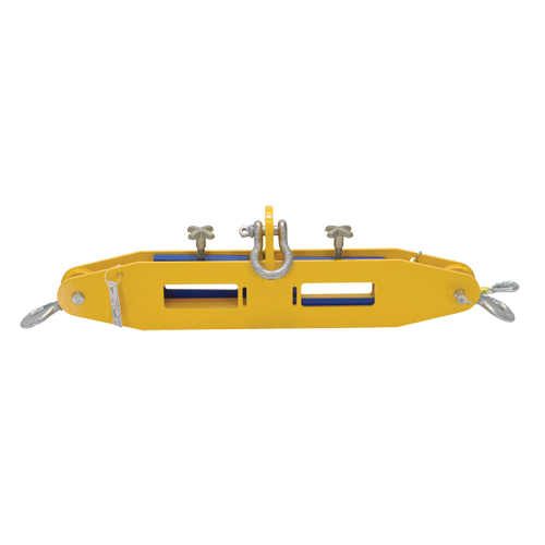 Poutre de levage pour chariot &eacute;l&eacute;vateur, Ouverture des fourches 7" x 2-1/2" OSI Industrial Sales