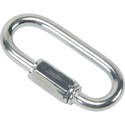 Zinc Plated Quick Link, 660 lbs (0.33 tons), 3/16" OSI Industrial Sales